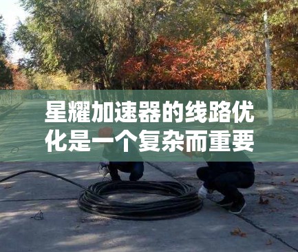 星耀加速器的线路优化是一个复杂而重要的任务,涉及多个层面的调整和优化。以下是一个有条理的优化策略,帮助你实现高性能加速器 星耀加速器的线路优化是一个复杂而重要的任务,涉及多个层面的调整和优化。以下是一个有条理的优化策略,帮助你实现高性能加速器
