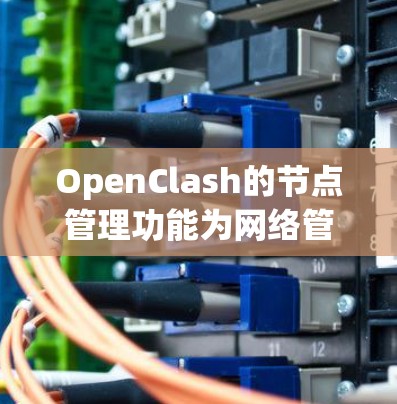 OpenClash的节点管理功能为网络管理员提供了强大的工具来监控和管理网络中的节点,确保网络的稳定性和安全性。以下是如何有效利用OpenClash进行节点管理的分步指南 OpenClash的节点管理功能为网络管理员提供了强大的工具来监控和管理网络中的节点,确保网络的稳定性和安全性。以下是如何有效利用OpenClash进行节点管理的分步指南