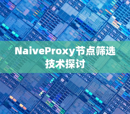 NaiveProxy节点筛选技术探讨 NaiveProxy节点筛选技术探讨