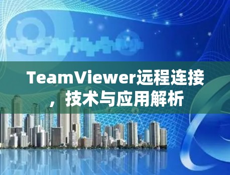 TeamViewer远程连接,技术与应用解析 TeamViewer远程连接,技术与应用解析