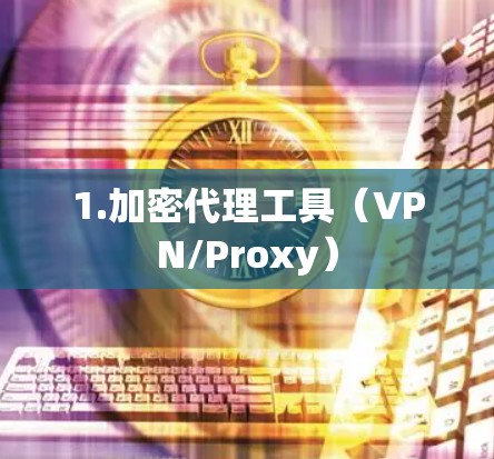 1.加密代理工具(VPN/Proxy) 1.加密代理工具(VPN/Proxy)