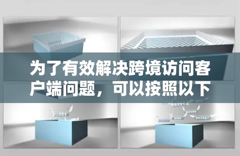 为了有效解决跨境访问客户端问题,可以按照以下步骤进行 为了有效解决跨境访问客户端问题,可以按照以下步骤进行