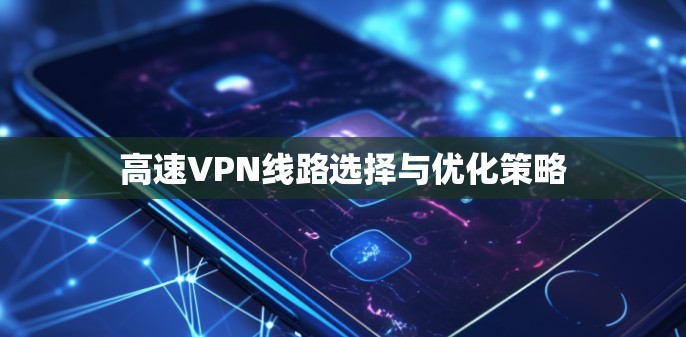 高速VPN线路选择与优化策略 高速VPN线路选择与优化策略