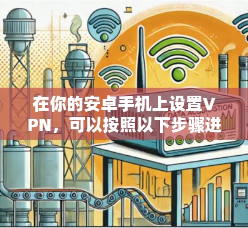 在你的安卓手机上设置VPN,可以按照以下步骤进行 在你的安卓手机上设置VPN,可以按照以下步骤进行