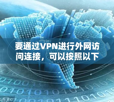 要通过VPN进行外网访问连接,可以按照以下步骤操作 要通过VPN进行外网访问连接,可以按照以下步骤操作
