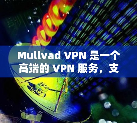 Mullvad VPN 是一个高端的 VPN 服务,支持多平台使用,包括电脑端。以下是下载 Mullvad VPN 的步骤 Mullvad VPN 是一个高端的 VPN 服务,支持多平台使用,包括电脑端。以下是下载 Mullvad VPN 的步骤